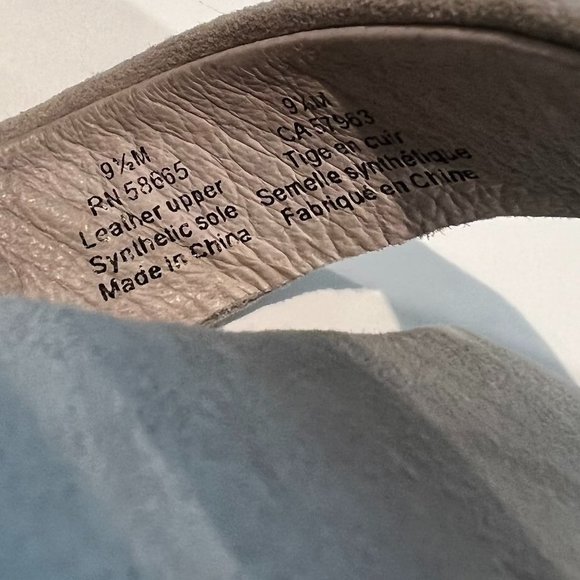 Halogen Suede Leather Emery Espadrilles Sandals - Picture 11 of 11